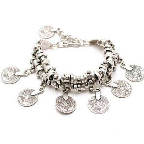 Bohemian Coin Bracelet Bracelets - The Burner Shop