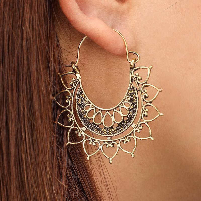 Bohemian Drop Dangle Earrings Earrings - The Burner Shop