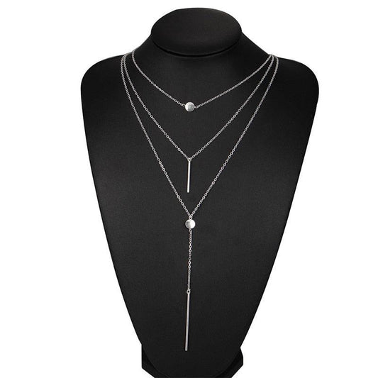 Bohemian Long Pendant Layered Necklaces Necklaces - The Burner Shop
