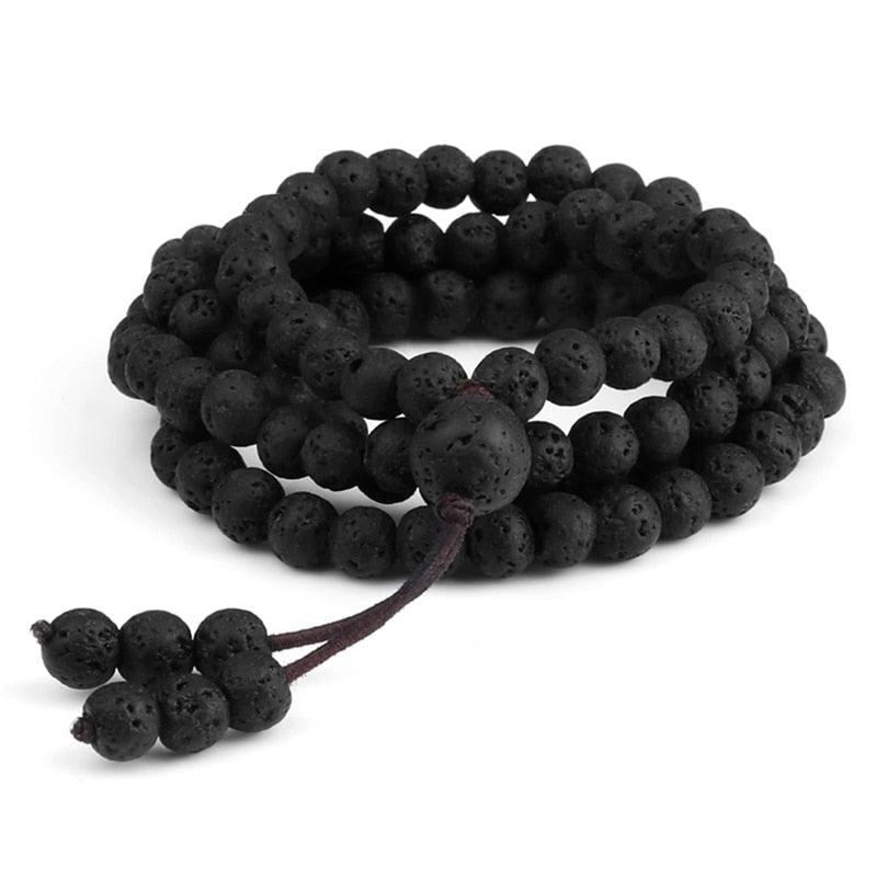 Bohemian Natural Lava Stone Bracelet Bracelets - The Burner Shop