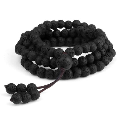 Bohemian Natural Lava Stone Bracelet Bracelets - The Burner Shop