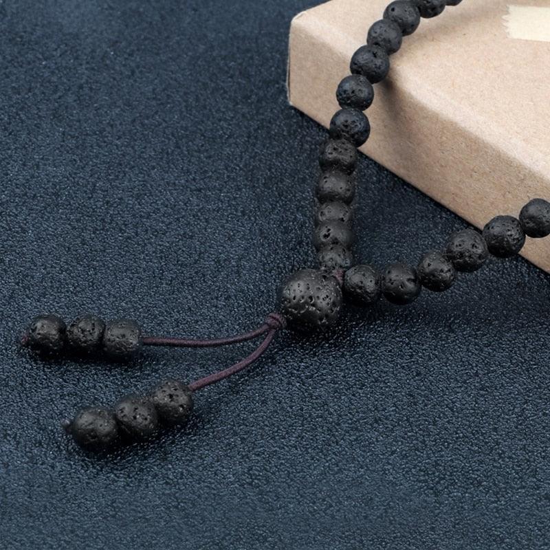 Bohemian Natural Lava Stone Bracelet Bracelets - The Burner Shop