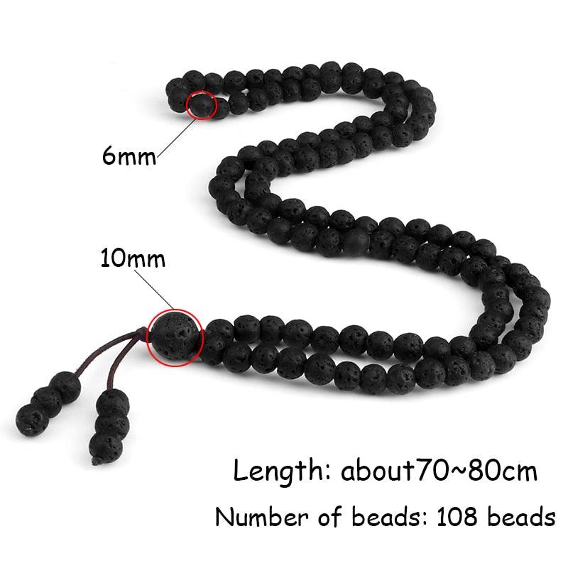 Bohemian Natural Lava Stone Bracelet Bracelets - The Burner Shop