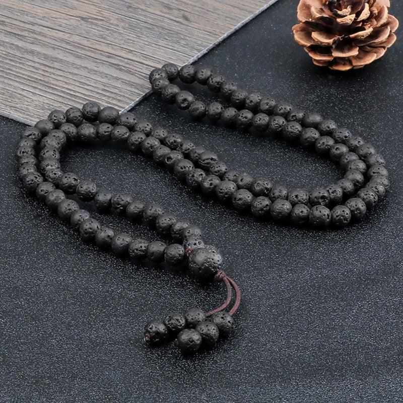 Bohemian Natural Lava Stone Bracelet Bracelets - The Burner Shop