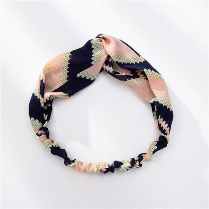 Bohemian Printed Hair Band Headbands - The Burner Shop