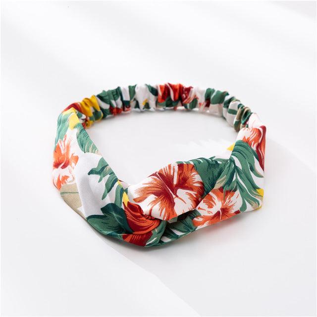 Bohemian Printed Hair Band Headbands - The Burner Shop