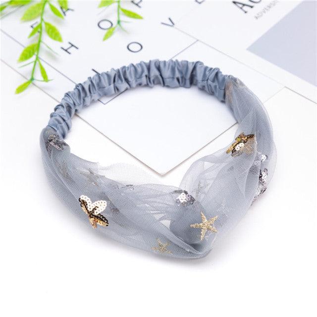 Bohemian Printed Hair Band Headbands - The Burner Shop