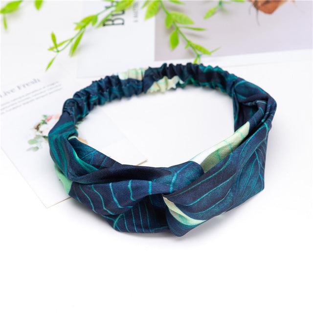 Bohemian Printed Hair Band Headbands - The Burner Shop