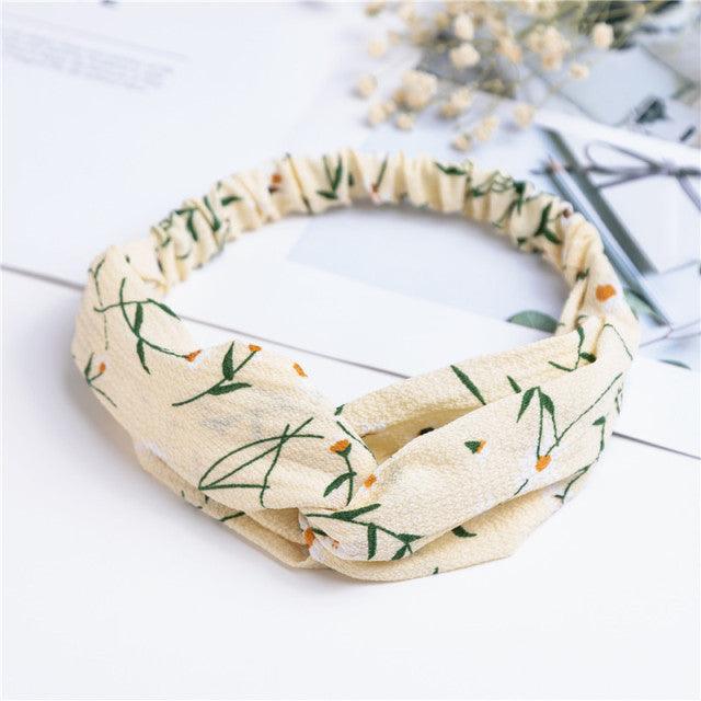 Bohemian Printed Hair Band Headbands - The Burner Shop