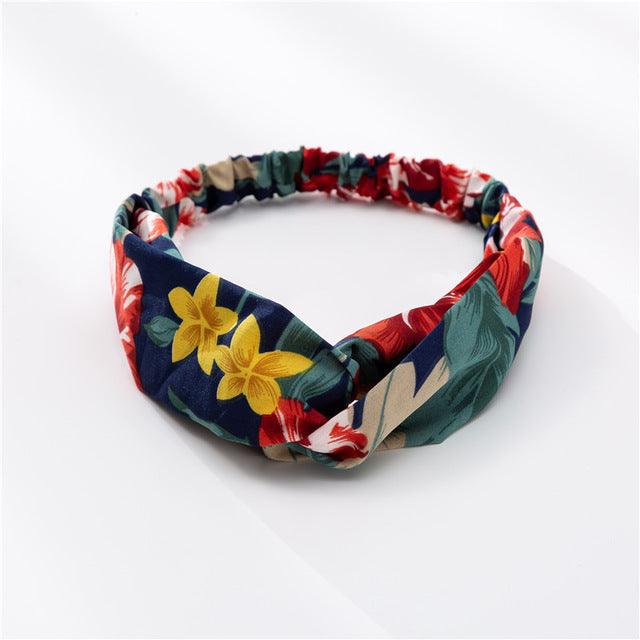 Bohemian Printed Hair Band Headbands - The Burner Shop