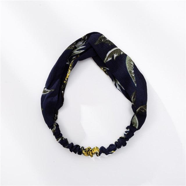 Bohemian Printed Hair Band Headbands - The Burner Shop
