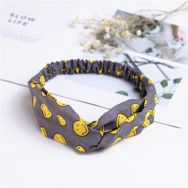 Bohemian Printed Hair Band Headbands - The Burner Shop