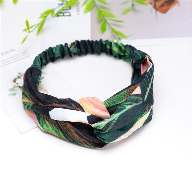 Bohemian Printed Hair Band Headbands - The Burner Shop