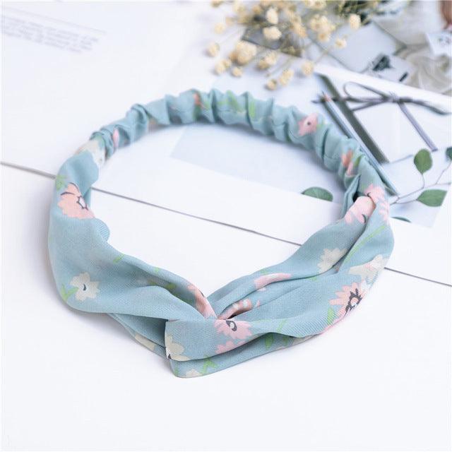 Bohemian Printed Hair Band Headbands - The Burner Shop