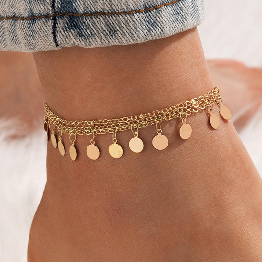 Bohemian Tassel Anklet Anklets - The Burner Shop