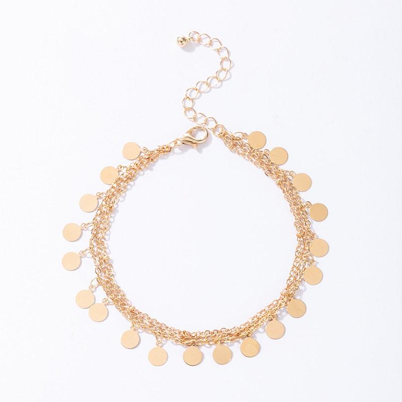Bohemian Tassel Anklet Anklets - The Burner Shop