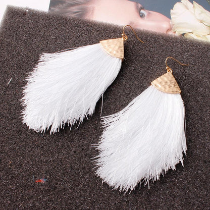 Bohemian Tassel Drop Earrings Earrings - The Burner Shop