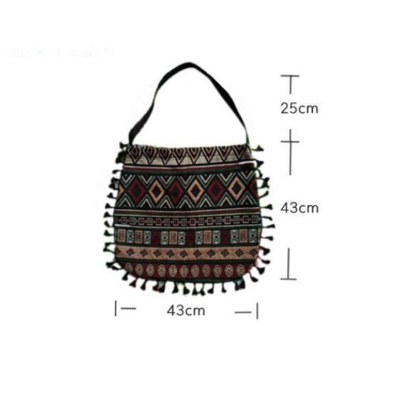 Bohemian Tassel Fringe Shoulder Bag bags - The Burner Shop