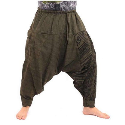 Boho Baggy Harem Pants Pants - The Burner Shop