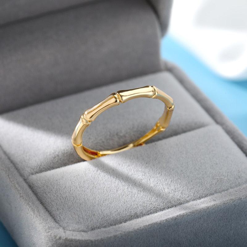 Boho Bamboo Joint Rings Rings - The Burner Shop
