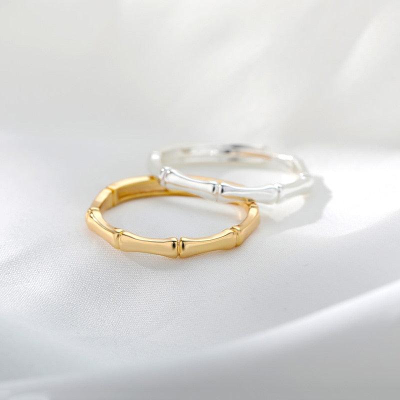 Boho Bamboo Joint Rings Rings - The Burner Shop