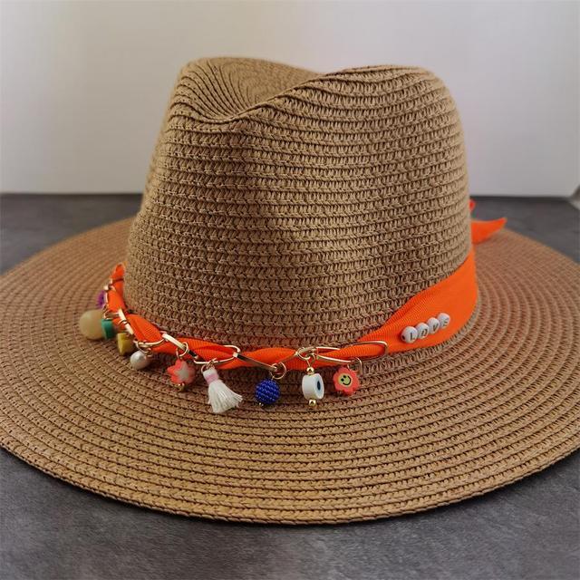Boho Brim Wool Felt Fedora Panama Hat Hats - The Burner Shop
