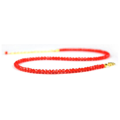 Boho Chic Black Bead Short Necklace Necklaces - The Burner Shop