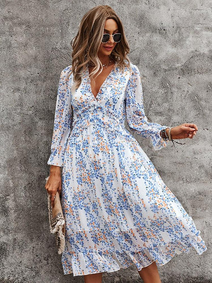 Boho Chic Butterfly Sleeve Dress Dresses - The Burner Shop