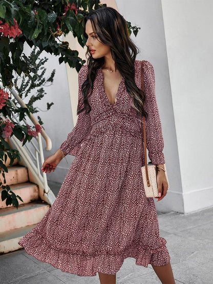 Boho Chic Butterfly Sleeve Dress Dresses - The Burner Shop