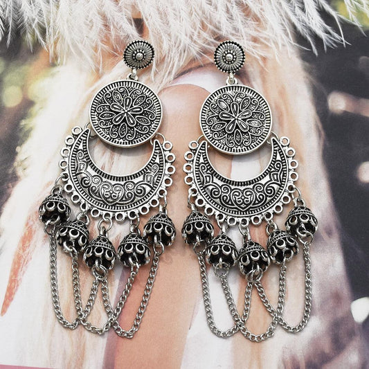 Boho Chic Drop Earrings Earrings - The Burner Shop