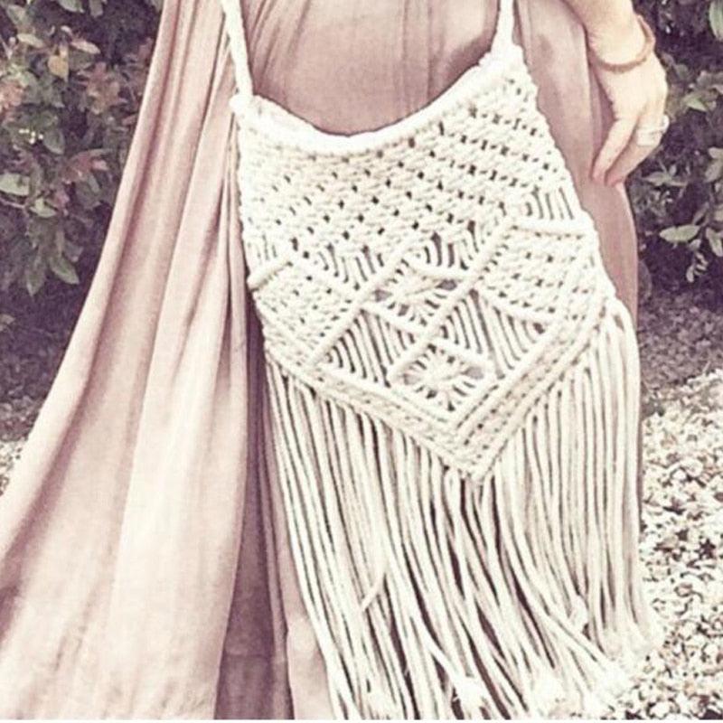 Boho Chic Handmade Shoulder Bag Bags - The Burner Shop