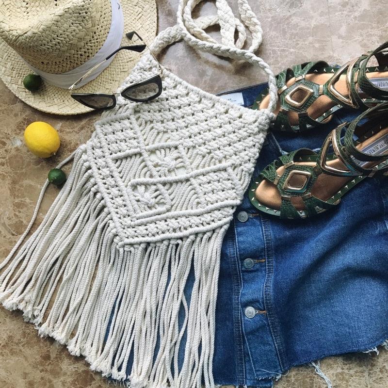 Boho Chic Handmade Shoulder Bag Bags - The Burner Shop