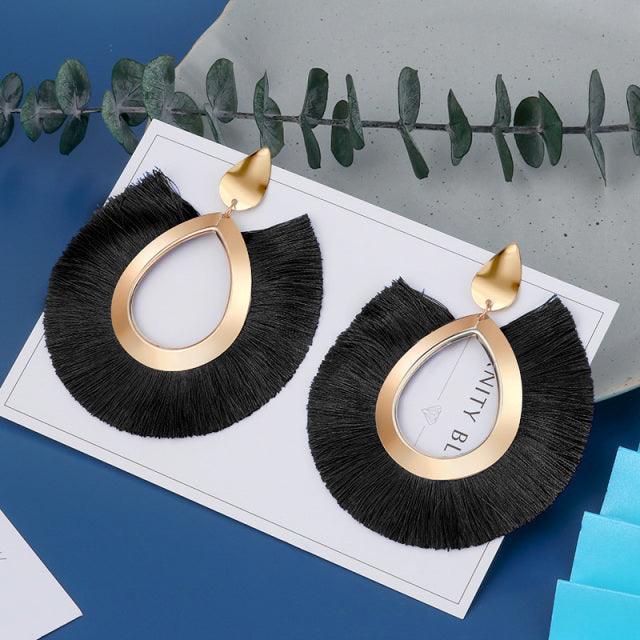 Boho Chic Tassel Earrings Earrings - The Burner Shop