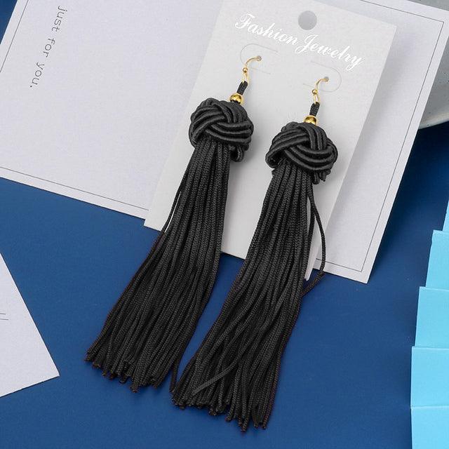Boho Chic Tassel Earrings Earrings - The Burner Shop