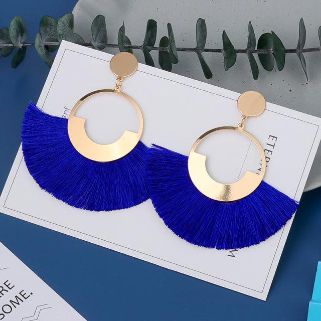 Boho Chic Tassel Earrings Earrings - The Burner Shop