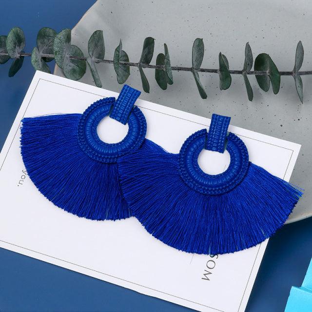 Boho Chic Tassel Earrings Earrings - The Burner Shop