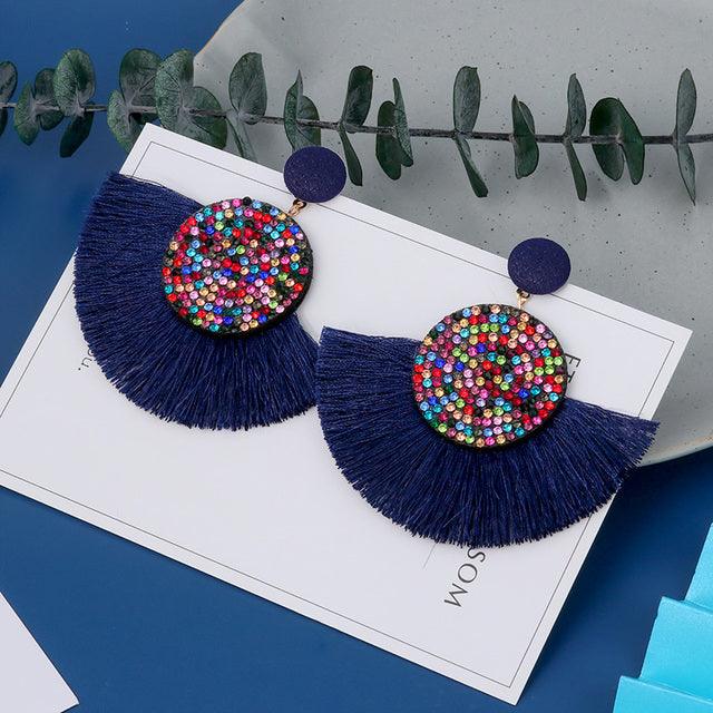 Boho Chic Tassel Earrings Earrings - The Burner Shop