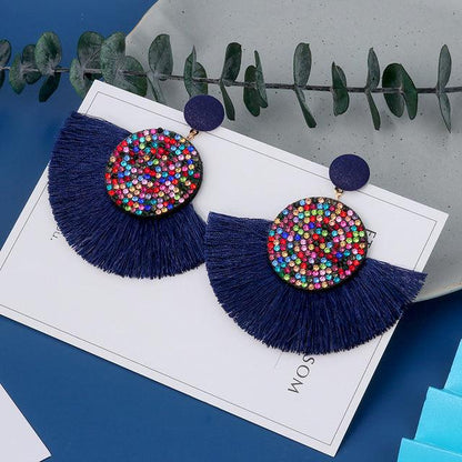 Boho Chic Tassel Earrings Earrings - The Burner Shop