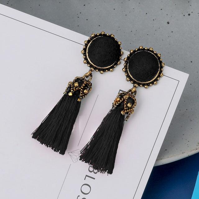 Boho Chic Tassel Earrings Earrings - The Burner Shop