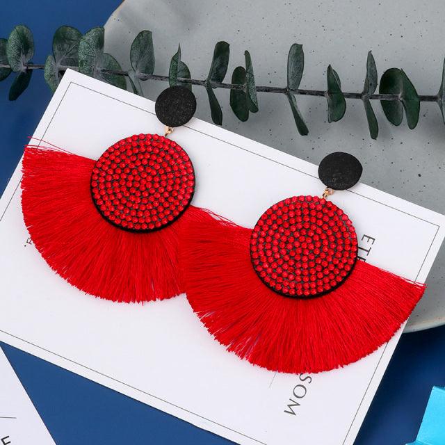 Boho Chic Tassel Earrings Earrings - The Burner Shop