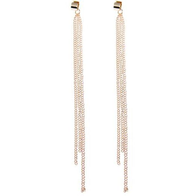 Boho Ear Cuff with Tassel Earrings - The Burner Shop