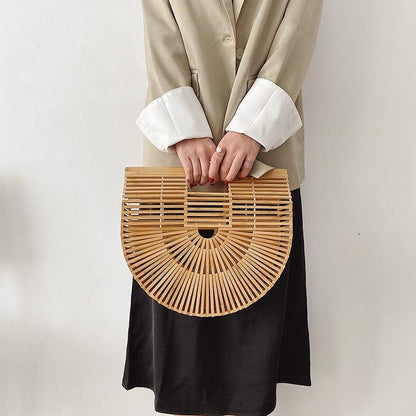Boho Elegant Weave Tote bag Bags - The Burner Shop