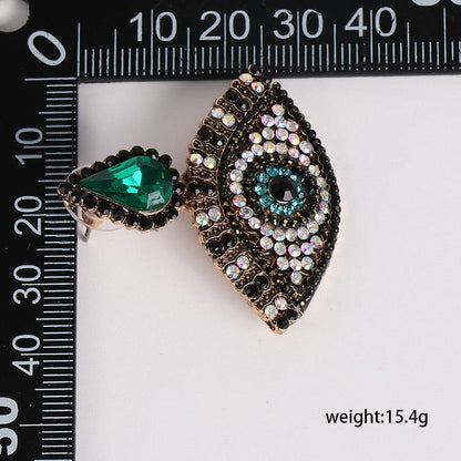 Boho Evil Eye Dangle Earrings Earrings - The Burner Shop