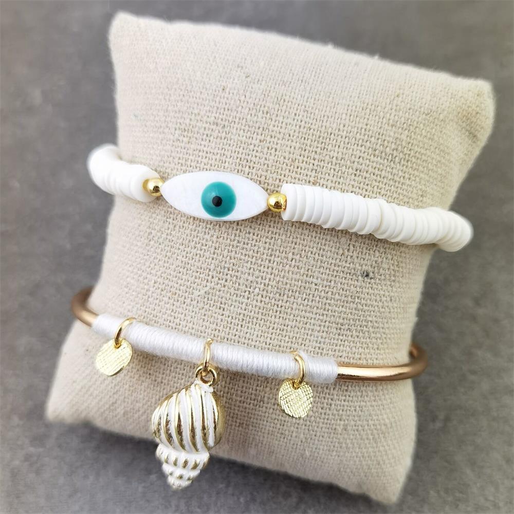 Boho Evil Eye with Tassel Bracelets Bracelets - The Burner Shop