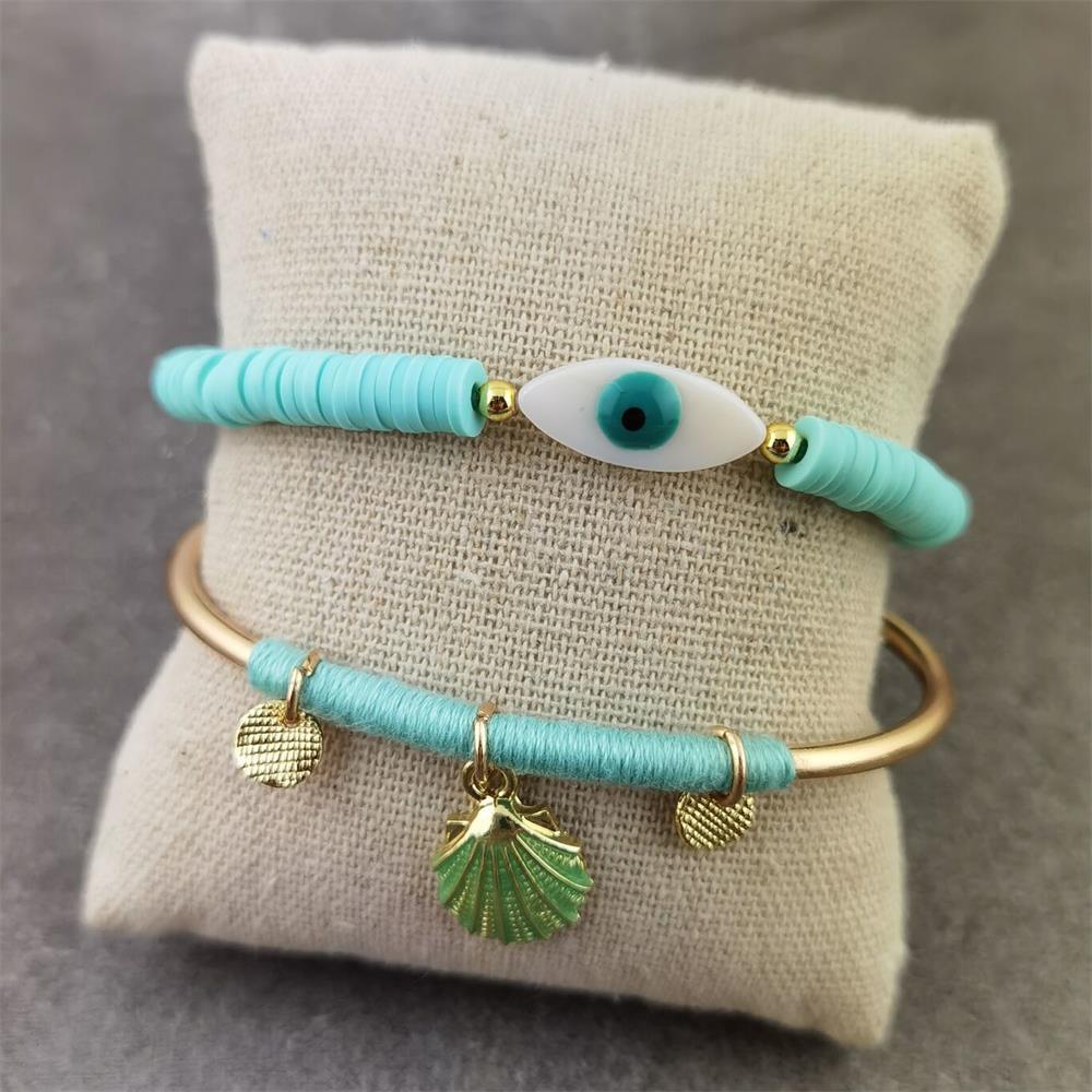 Boho Evil Eye with Tassel Bracelets Bracelets - The Burner Shop