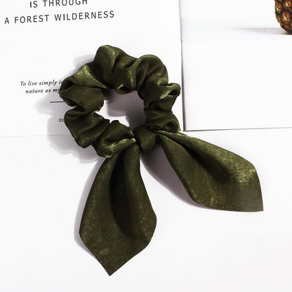 Boho Floral Bowknot Hair Ties Hair Tie - The Burner Shop