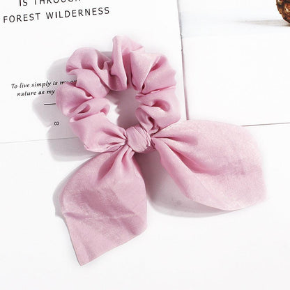 Boho Floral Bowknot Hair Ties Hair Tie - The Burner Shop