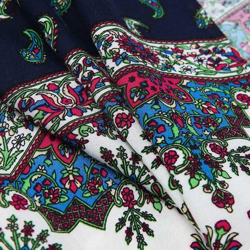 Boho Floral Long Loose Cardigan Cardigans - The Burner Shop