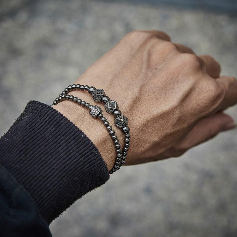 Boho Handmade Oblong Charm Bracelet Bracelets - The Burner Shop
