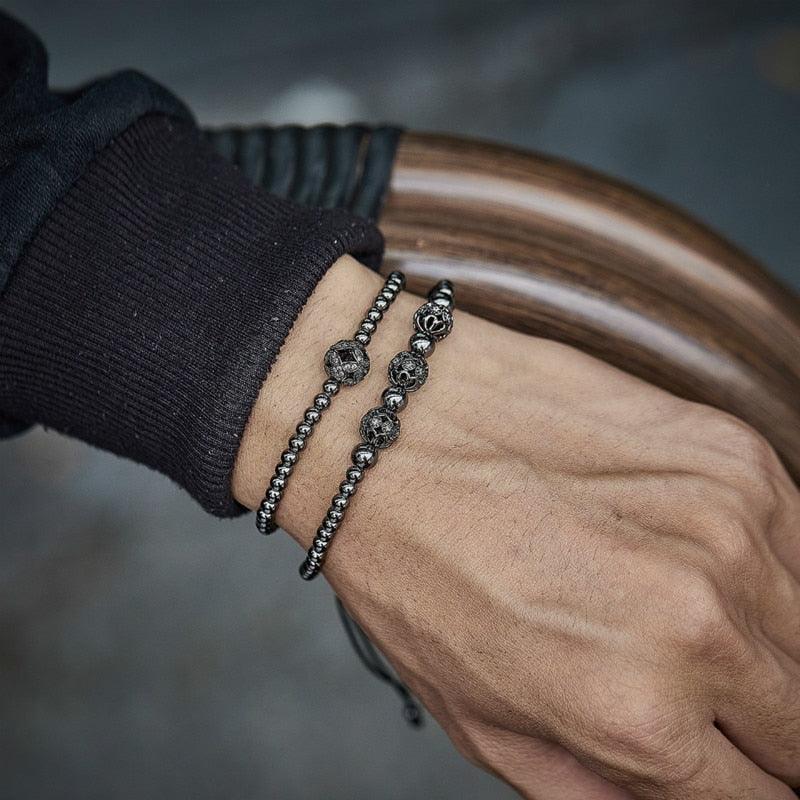 Boho Handmade Oblong Charm Bracelet Bracelets - The Burner Shop